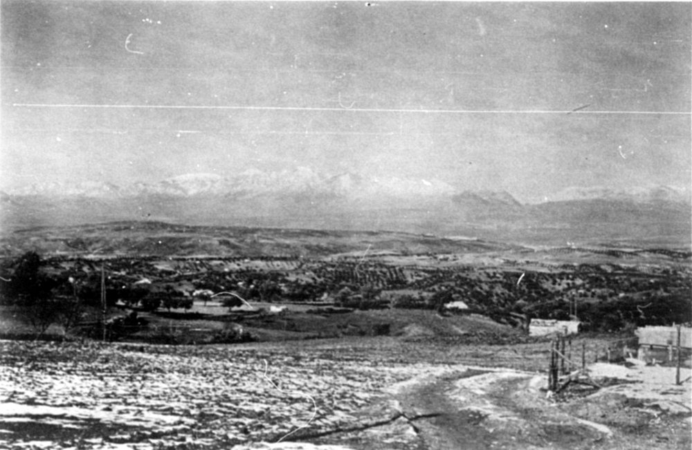 The distant Pollino Range as viewed from S. Demetrio Corone.